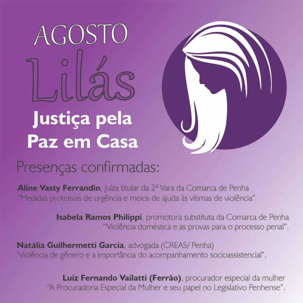 Agosto Lil S Justi A Pela Paz Em Casa Tema De Evento Da