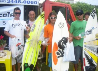 Chero vence o 3º Costão Surf em Barra Velha