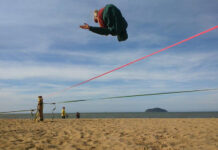 Balneário Piçarras sedia campeonato de Slackline