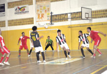 Futsal nas quartas de final