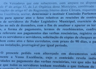 Suspeita de desvio financeiro de rescisões trabalhistas é alvo de CPI