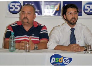 Executiva do PTB de Penha assina a filiação no PSD