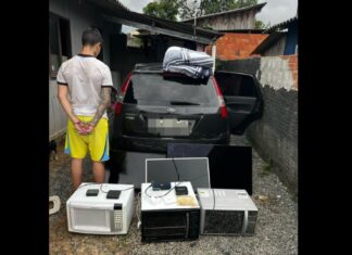 PMSC prende autor de furto a residências de Balneário Piçarras e Penha