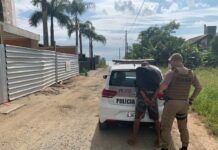 Polícia cumpre mandado de prisão contra homem que utilizava nome falso