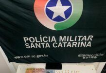 Homem é preso pela vigésima vez, em Balneário Piçarras.