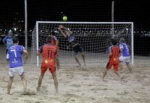 Municipal de Beach Soccer tem noite de semifinais na Arena Praia Alegre