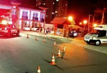 Polícia Militar intensifica barreiras da Lei Seca em Penha