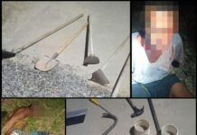 Ladrões são presos durante tentativa de furto de materiais de construção