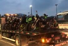 PMSC confirma 90 multas e 52 motos apreendidas durante Operação MotoCarrero