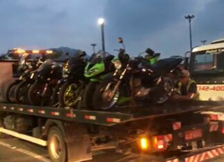 PMSC confirma 90 multas e 52 motos apreendidas durante Operação MotoCarrero