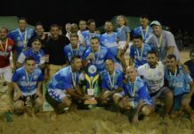 Conceição é campeã do Campeonato Municipal de Beach Soccer