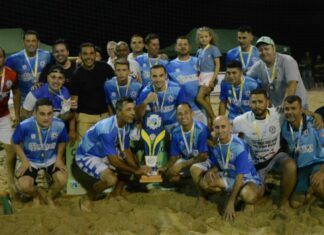 Conceição é campeã do Campeonato Municipal de Beach Soccer