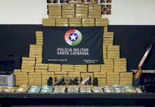 Dupla presa com 200 quilos de crack e quase R$ 600 mil é solta no dia seguinte, em Barra Velha