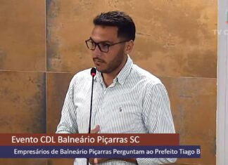 Tiago Baltt descarta criação da Guarda Municipal em Balneário Piçarras