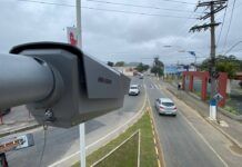 Penha inicia instalação de 10 câmeras com tecnologia para identificar placas e faces