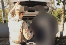 Homem é preso com mandado de prisão por violência doméstica