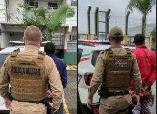 Polícia Militar prende mais dois foragidos em Balneário Piçarras