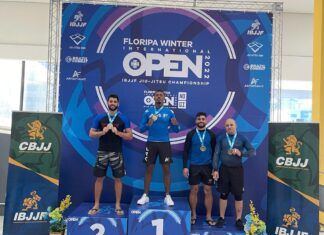 Piçarrense é destaque no Floripa Winter Internacional Open IBJJF Jiu Jitsu Championship