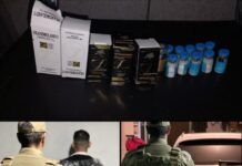 Homem é preso com veículo furtado, maconha e anabolizante