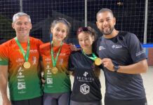 Suzy e Beatriz lideram o Circuito Catarinense de Vôlei de Praia Sub-19