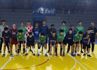 Delegação japonesa de futsal visita Balneário Piçarras