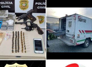 Traficante morre após confronto com policiais, em Barra Velha