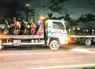 Polícia Militar de Penha intercepta evento clandestino de motoqueiros