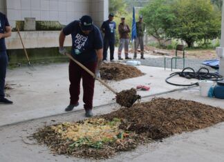 Unidade de Compostagem de Balneário Piçarras passa por teste-piloto