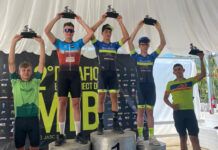 Ciclista de Balneário Piçarras volta ao pódio em prova na cidade de Rio do Sul