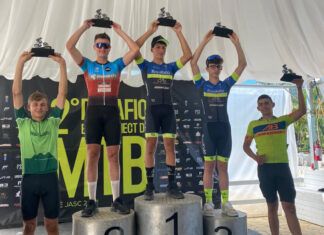 Ciclista de Balneário Piçarras volta ao pódio em prova na cidade de Rio do Sul