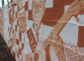 Retratos da Nossa Gente crava personagens históricos em murais de Penha