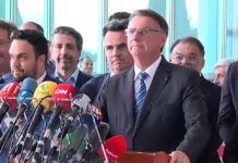 “Os nossos métodos não podem ser os da esquerda”, afirma Bolsonaro