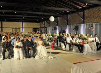 40 casais participam de casamento coletivo no dia 10 de dezembro, em Balneário Piçarras