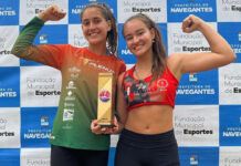 Sub-19: Suzi e Beatriz são campeãs estaduais do Vôlei de Praia
