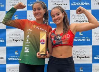 Sub-19: Suzi e Beatriz são campeãs estaduais do Vôlei de Praia