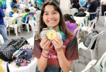 Enxadrista de Penha conquista ouro e pratas nos Jogos Escolares Brasileiros