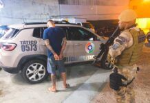 PPT prende suspeito de tráfico de drogas no Centro de Balneário Piçarras
