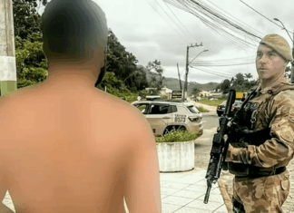 Suspeito de disparos após briga em casa noturna é localizado, em Penha
