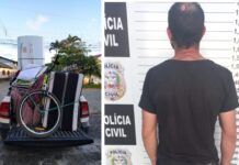 Polícia Civil de Balneário Piçarras prende receptador de produtos furtados