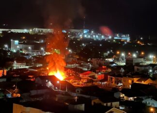 Parente cria campanha para auxiliar família na recuperação de bens queimados