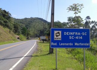 Antídio Lunelli (MDB) cobra iluminação pública em rodovia que liga Navegantes e Luiz Alves