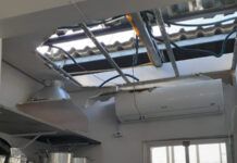 Início das aulas no CEI do Centro é suspenso após destruição parcial do telhado