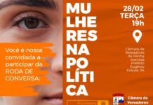 Participação da mulher na política é tema de roda de conversa, em Penha