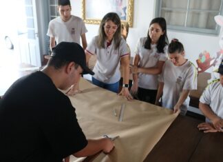 Alunos especiais de Luiz Alves participam de projeto de inclusão no mercado de trabalho