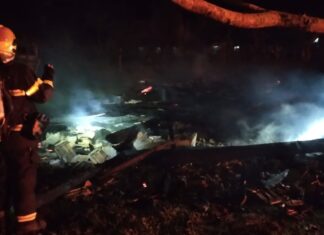 Dois cavalos morrem após incêndio em baia, no bairro de Santa Lídia