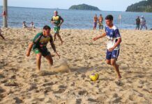Finais do Campeonato Catarinense de Beach Soccer serão neste final de semana