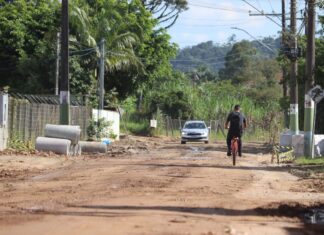 Prefeitura mantém prazo de conclusão da Ludgero Caetano Vieira para o mês de agosto