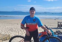 Ciclista de Balneário Piçarras estreia no Campeonato Brasileiro de Pista e Estrada