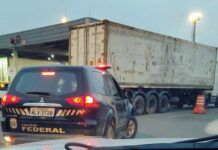 Mais de 300 quilos de cocaína são apreendidos em container no porto de Navegantes