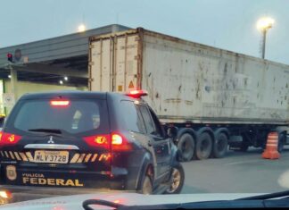 Mais de 300 quilos de cocaína são apreendidos em container no porto de Navegantes